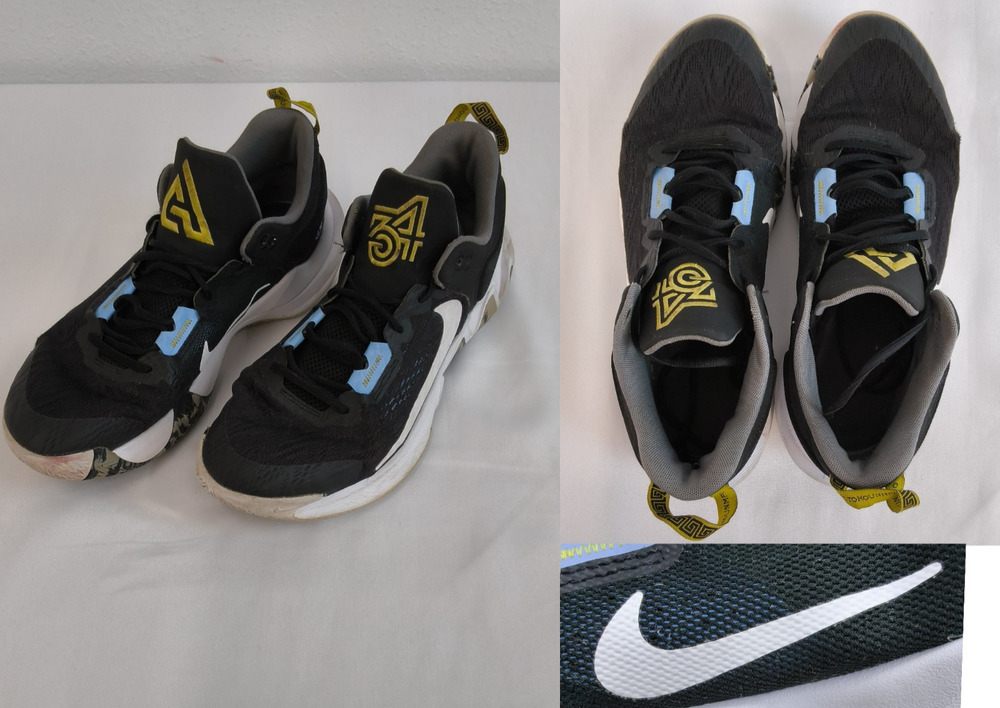 Nike Giannis Immortality 2 Basketball Shoes Men's 10.5 Black/White No Box #W5251